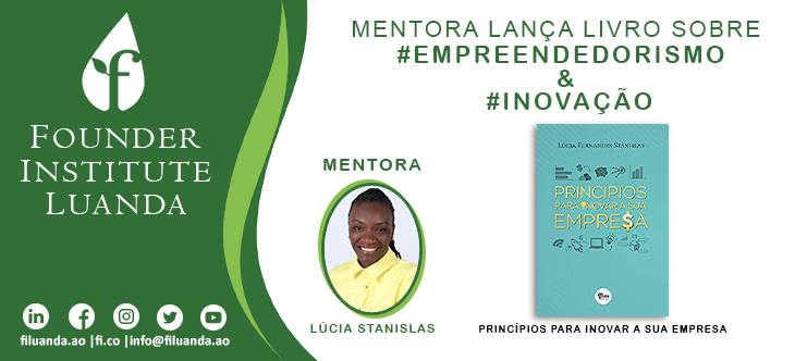 Mentora do FI Luanda lança livro sobre Empreendedorismo & Inovação