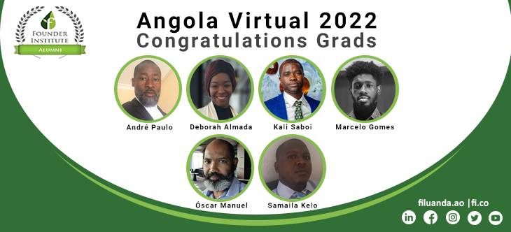 Graduadas 6 Startups na 4ª edição "Angola Virtual 2022"